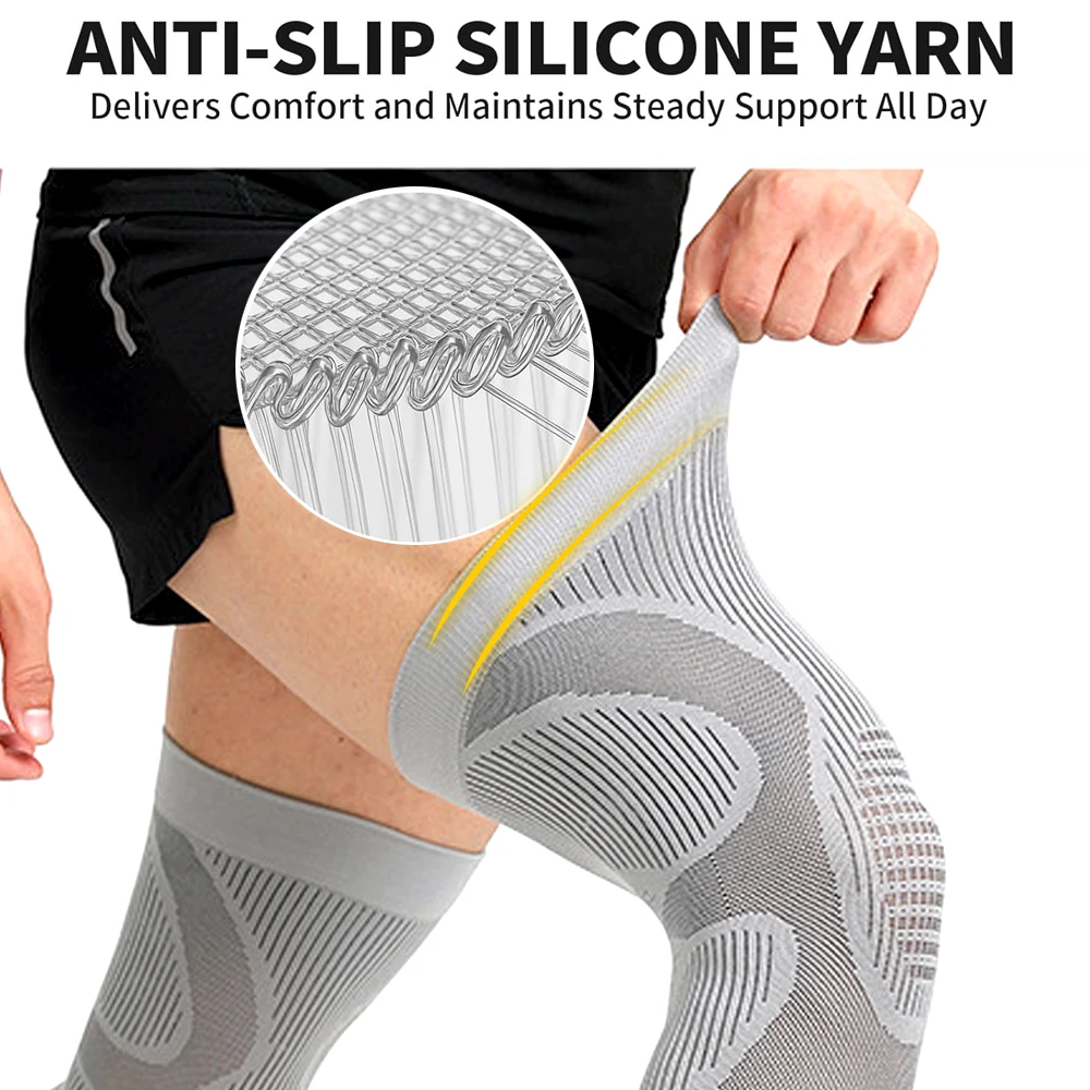 1Pair Professional Knee Braces - огляд і ціна Compression Sleeve Calf
