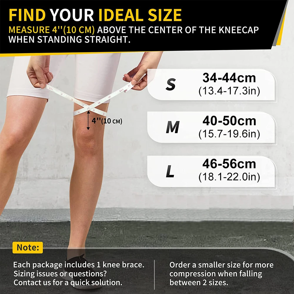 1Pair Professional Knee Braces - огляд і ціна Compression Sleeve Calf