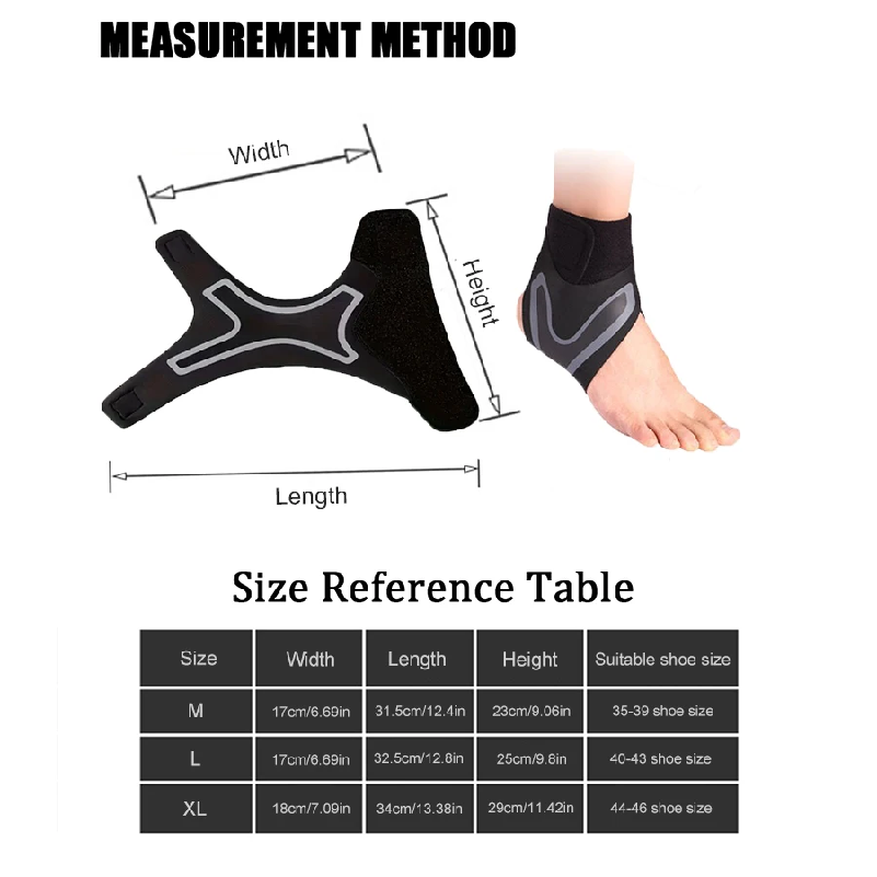 1 Pc Ankle Brace Support Compr - огляд і ціна Ankle Brace Sock