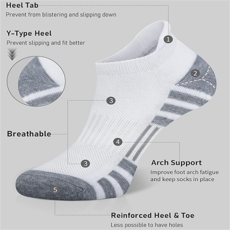Unisex Cushioned Breathable An - огляд і ціна Ankle Sock Low Cut