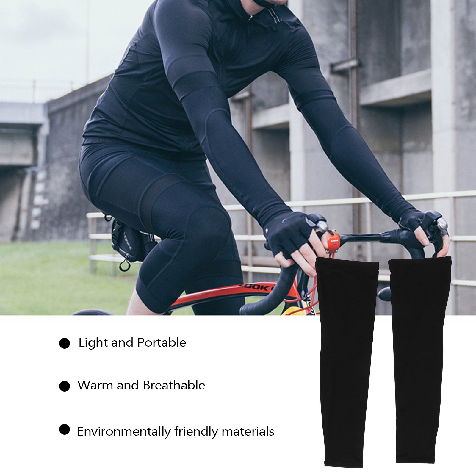 Cycling Leg Warmers Thermal Fl - огляд і ціна Compression Sleeve Calf